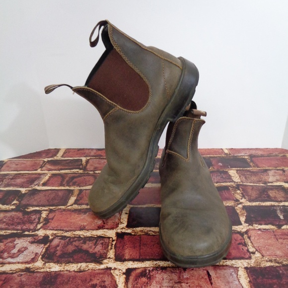 blundstone mens rustic brown